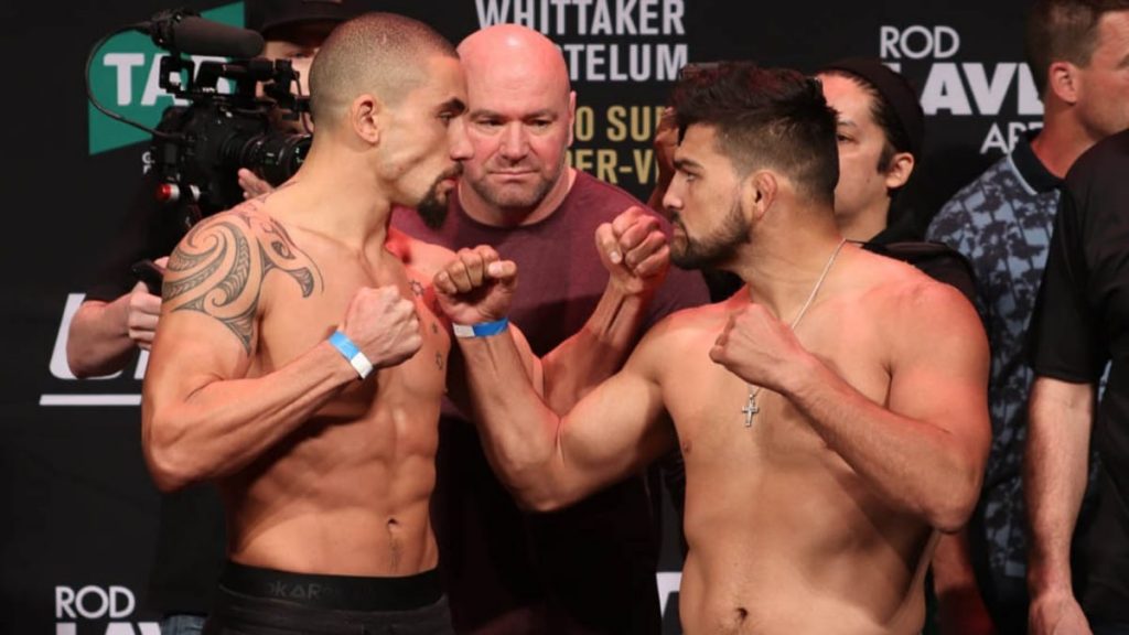 Robert Whittaker and Kelvin Gastelum