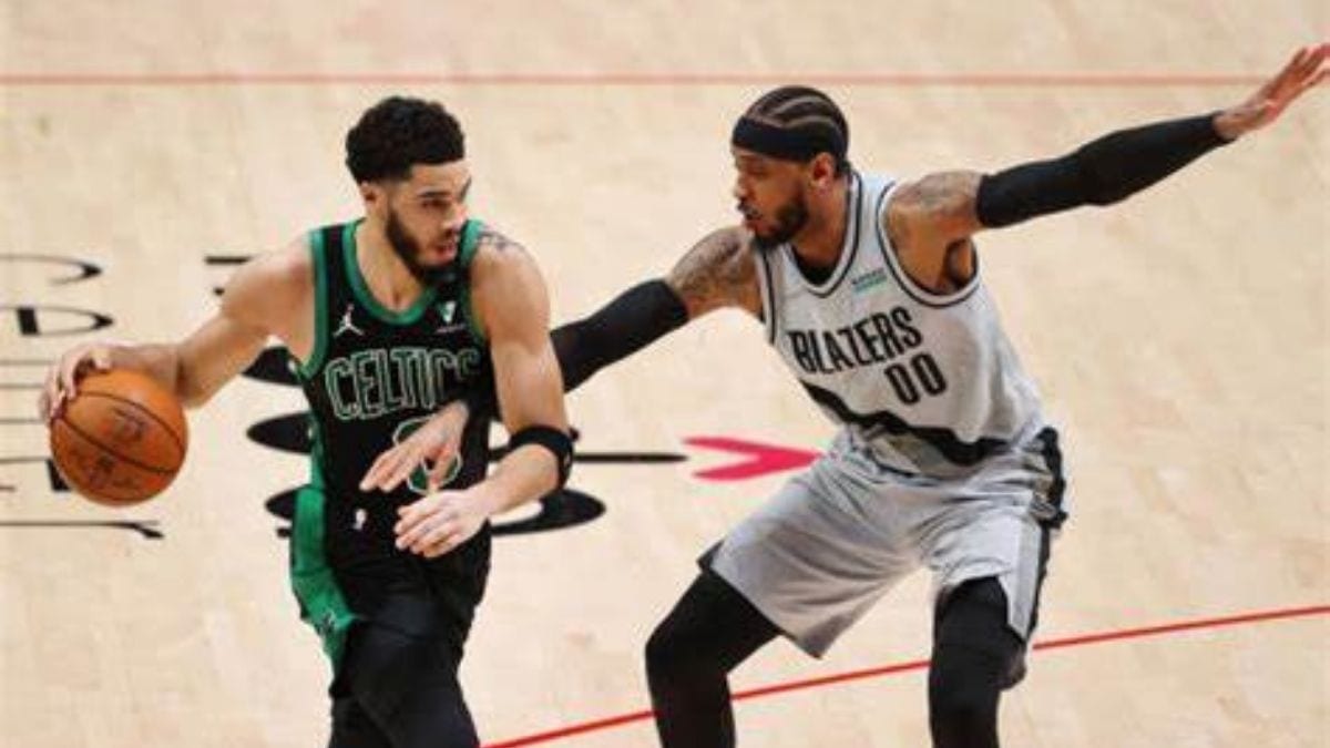 Jayson Tatum keeps his composure to certify Boston Celtics win over Portland Trail Blazers