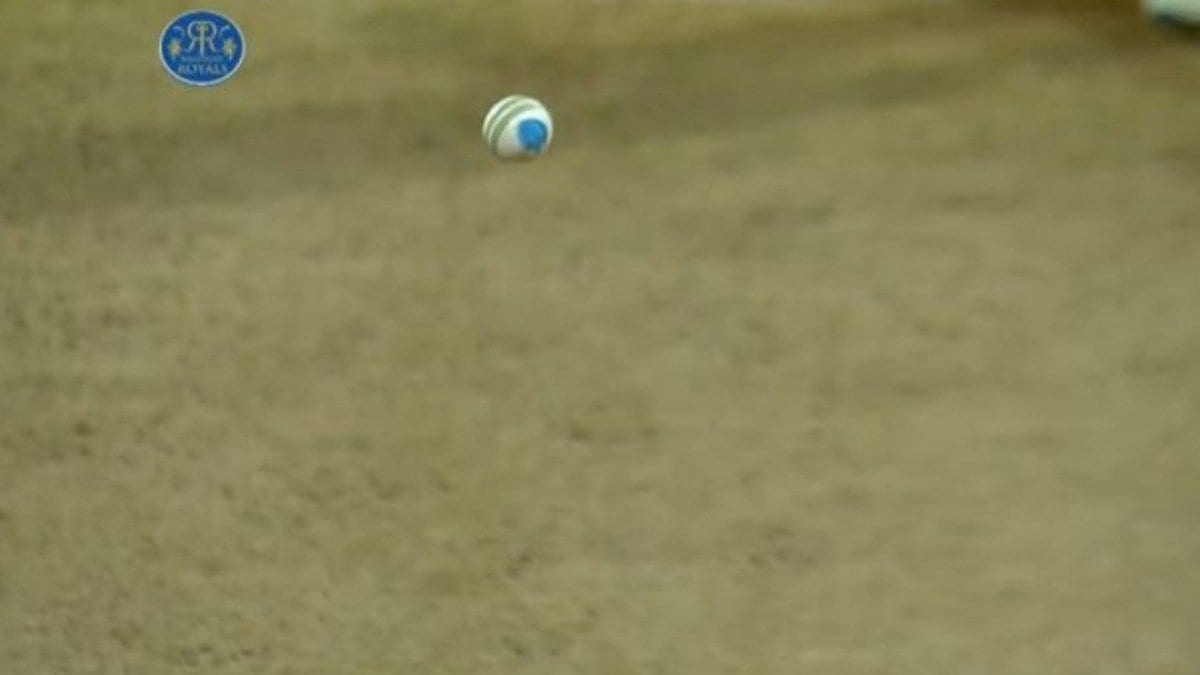 IPL 2021: Blue layer on ball during RR vs PBKS match confuses fans; commentators say it could be paint