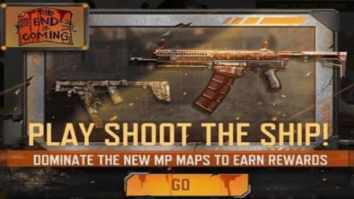 Free Crisis skin for Echo in Shoot the Ship event: COD Mobile Season 2