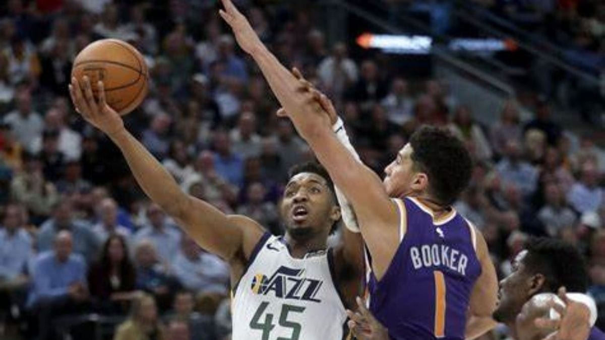 Devin Booker takes charge to drive Phoenix Suns past Utah Jazz in OT