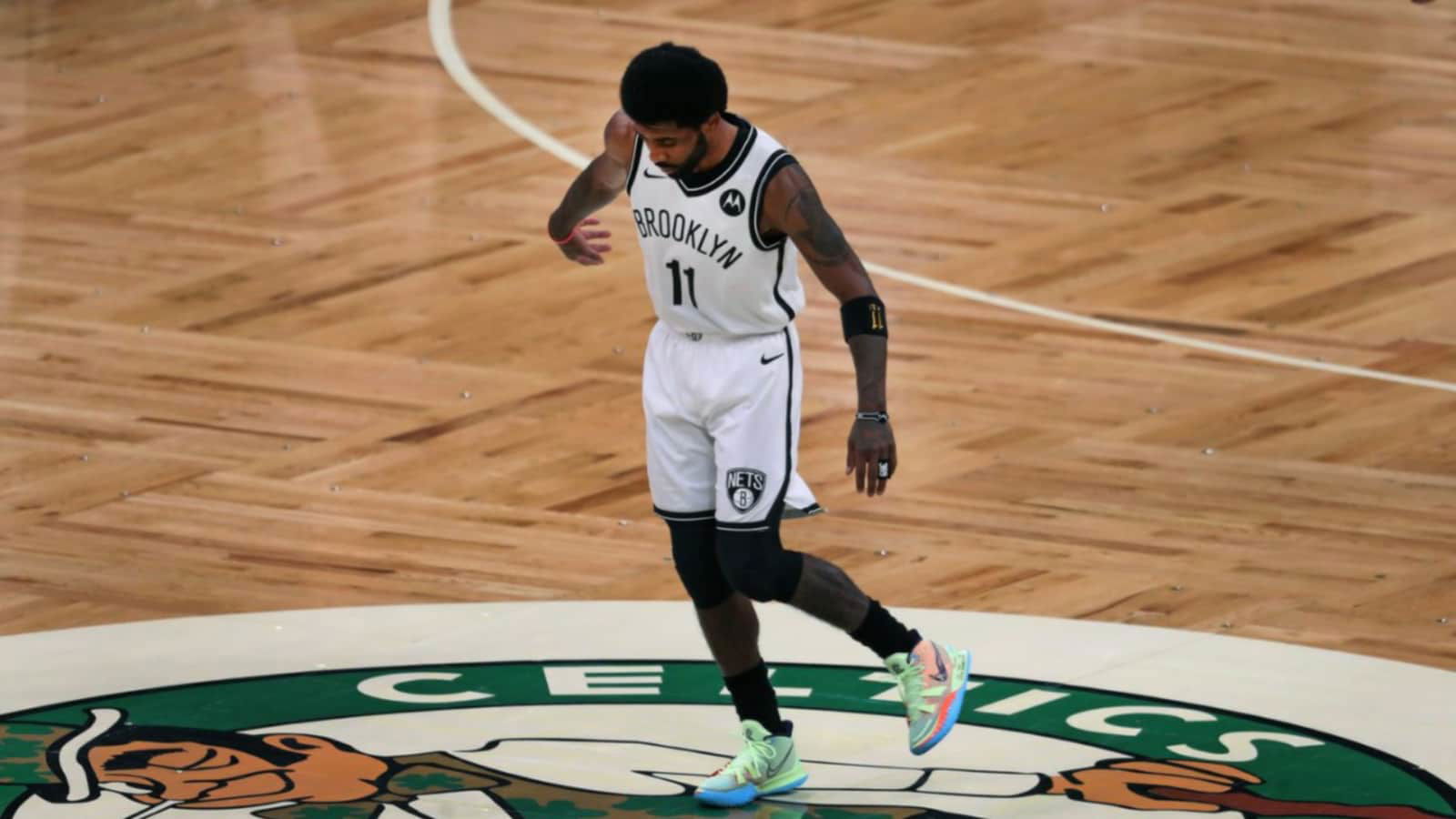 WATCH: Kyrie Irving gets booed at T&D Garden in the Game 3 against Boston Celtics