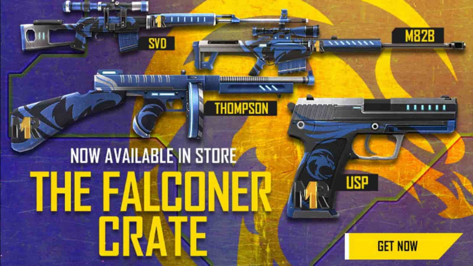 How to obtain Falconer Crate in Free Fire?
