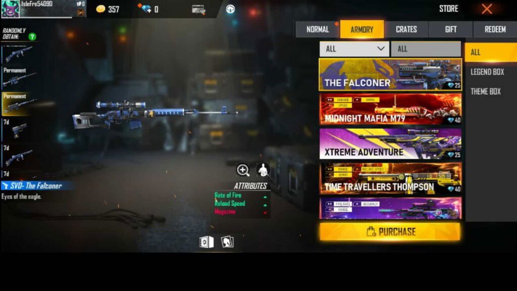 How to obtain Falconer Crate in Free Fire? 2 Falconer Crate in Free Fire