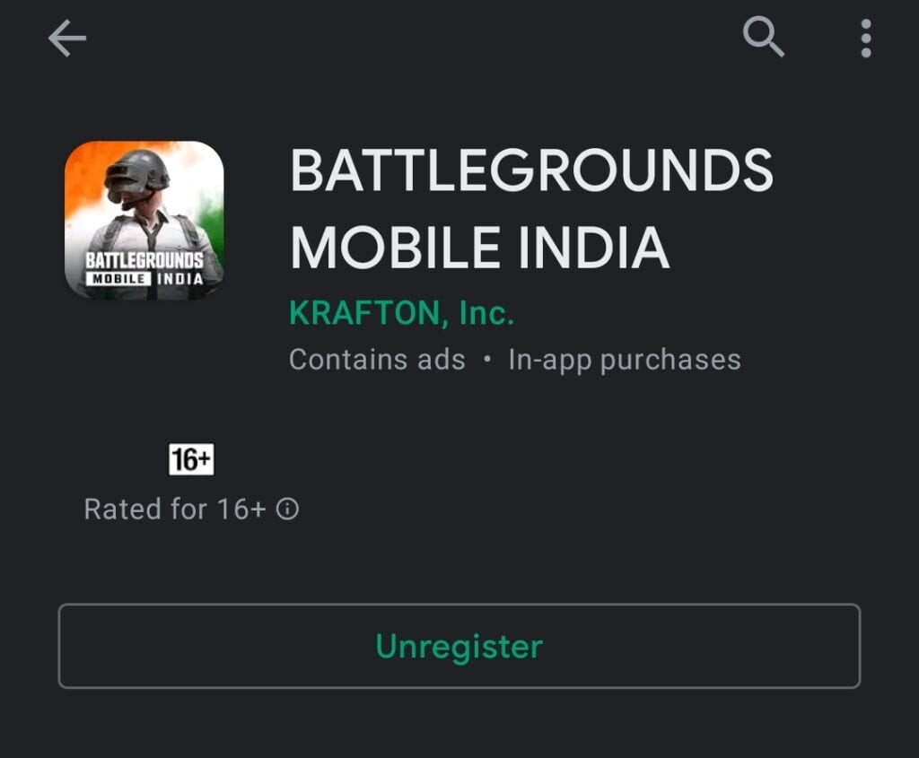 Link to pre-Register PUBG Mobile India on Playstore, All you need to know 3 Screenshot 20210518 070324 01
