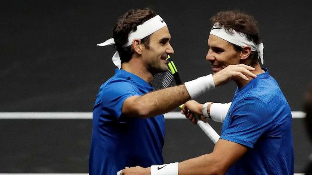 Roger Federer and Rafael Nadal