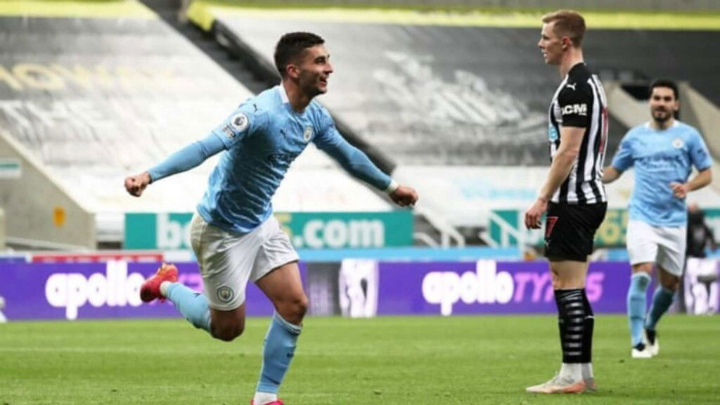 WATCH : Ferran Torres scores a brilliant hattrick as Manchester City twice came from behind to win the tie against Newcastle 1 Ferran Torres records his first hattrick for Manchester City