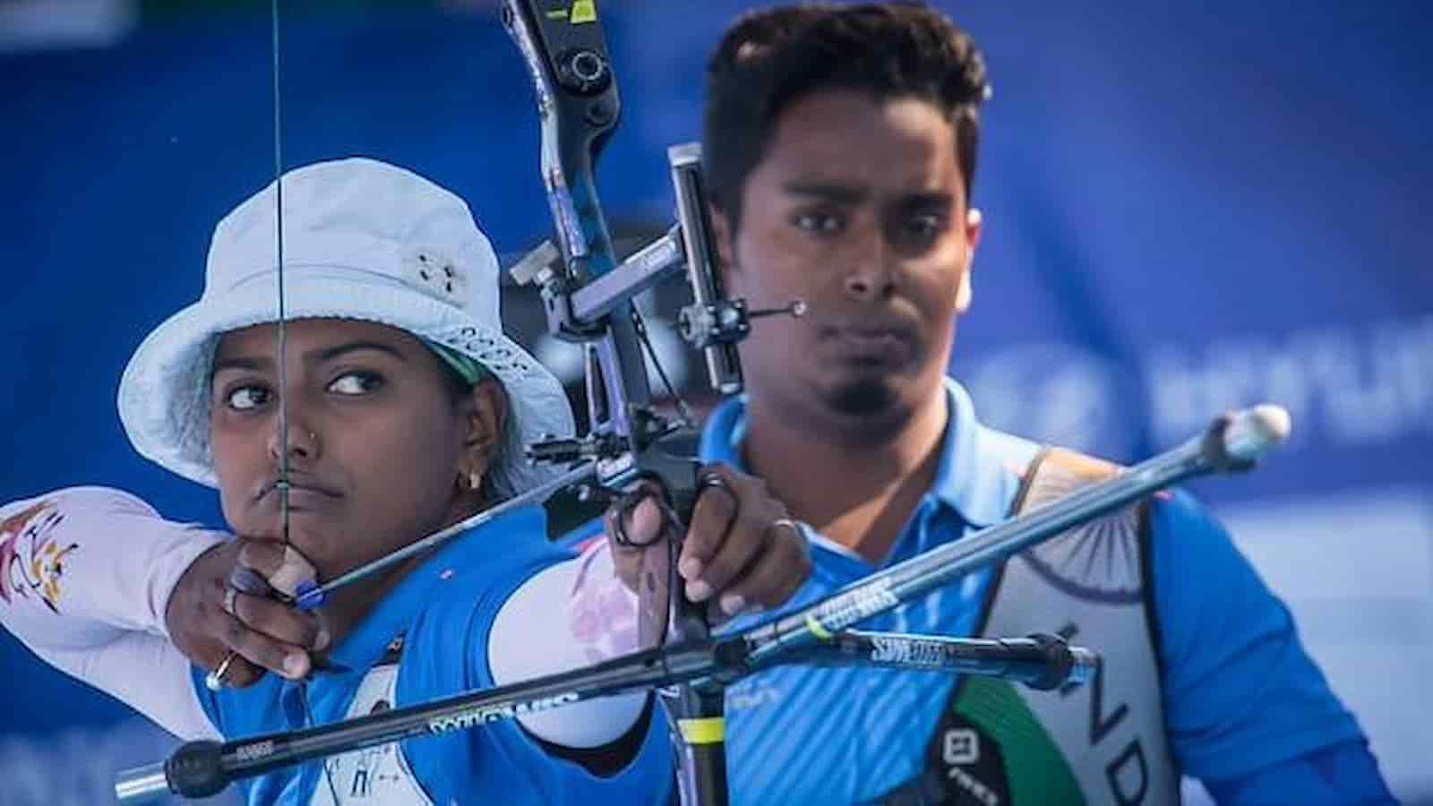 Deepika Kumari and Atanu Das bagged gold at archery world cup