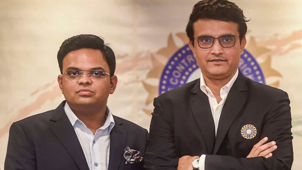 Jay Shah and Sourav Ganguly