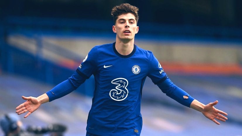 WATCH: Kai Havertz doubles the lead for Chelsea!