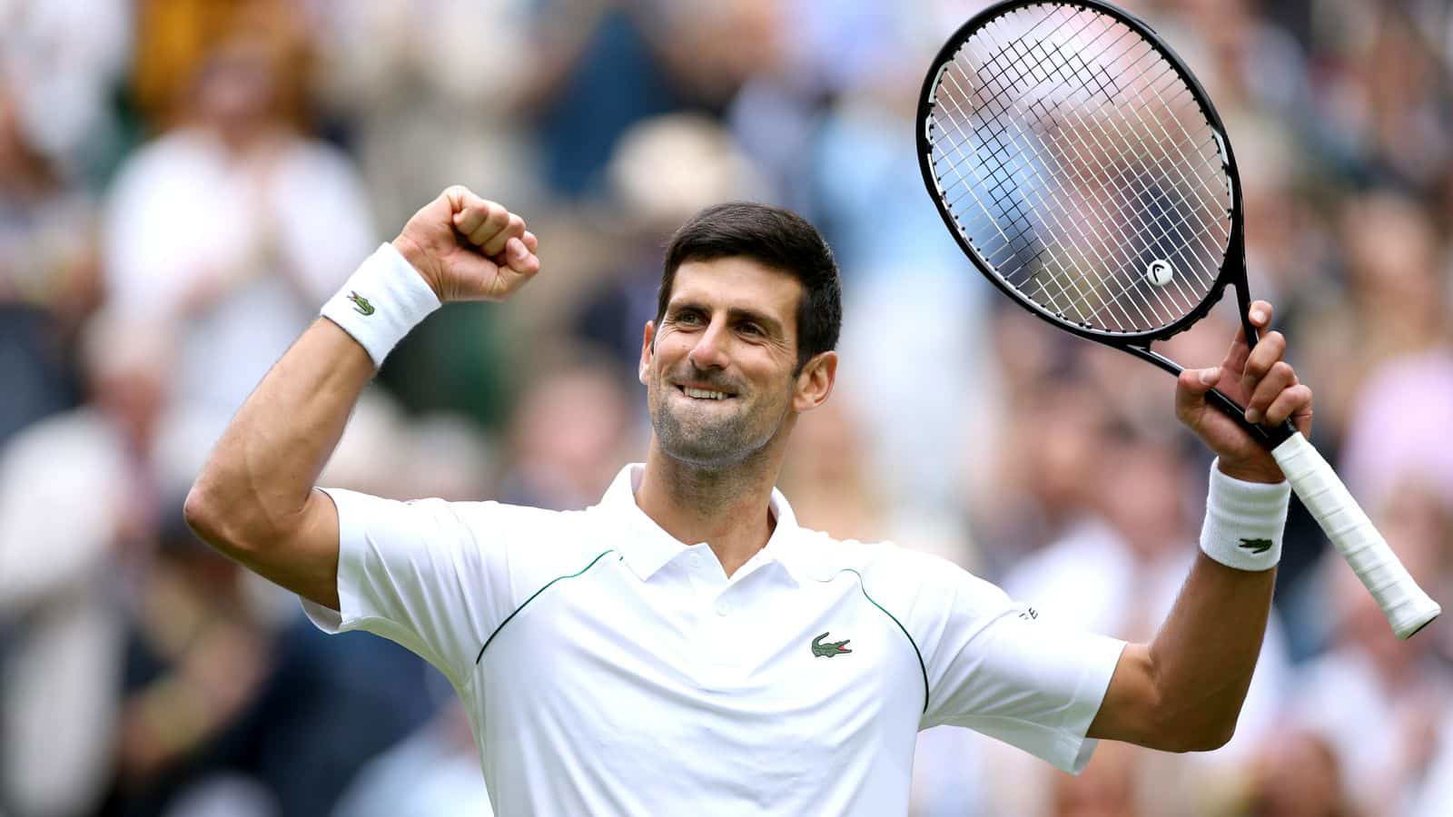 Novak Djokovic tops the list for best match winning percentage in Open Era