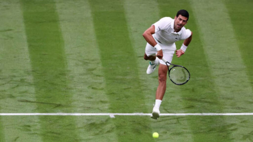 Another feather in cap for Novak Djokovic as he hits 20 or more aces in 5 Matches 1 Novak Djokovic
