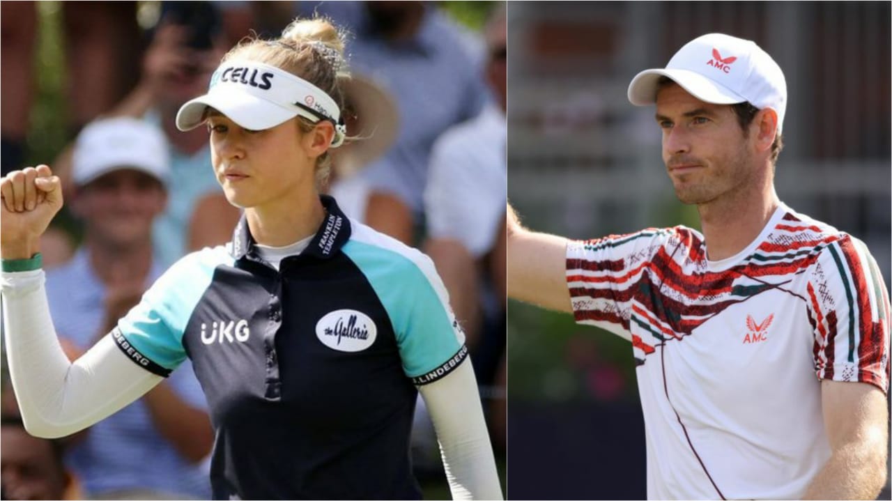 Former World No.1 Andy Murray lauds golfer Nelly Korda’s PGA Championship win