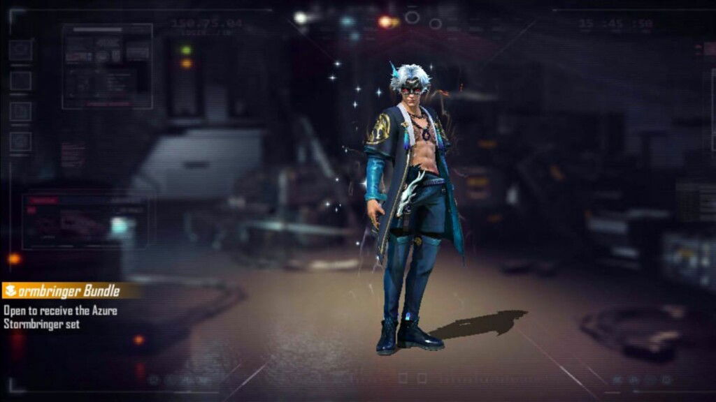 Free Fire Azure Stormbringer Bundle in Rampage Ascension Spin: How to get it? 2 Free Fire Azure Stormbringer Bundle