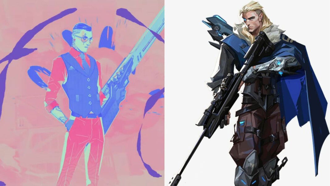 Riot talks about New Valorant Agent: Agent 17 will be a Sentinel 2 What's interestingly sewn here, is that Sova's agent contract bears the title Deadeye. Furthermore, the anthem trailer first showed the new agent's concept arts on the walls, but all through Sova's eye.