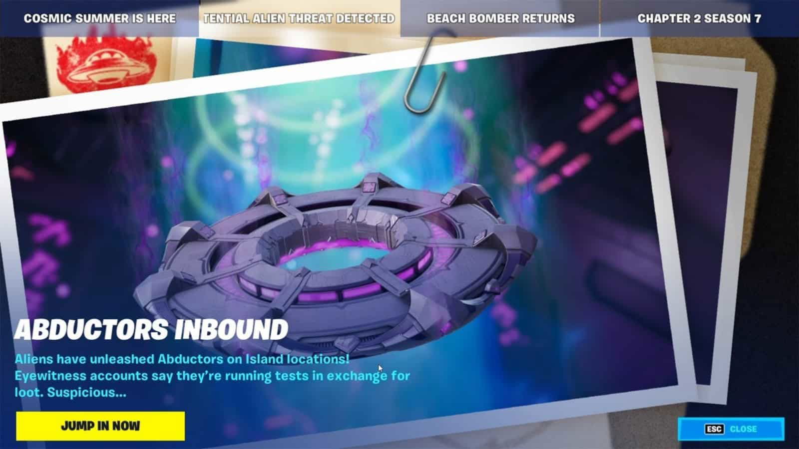 Fortnite Abductors Inbound in Season 7: All you Need to Know