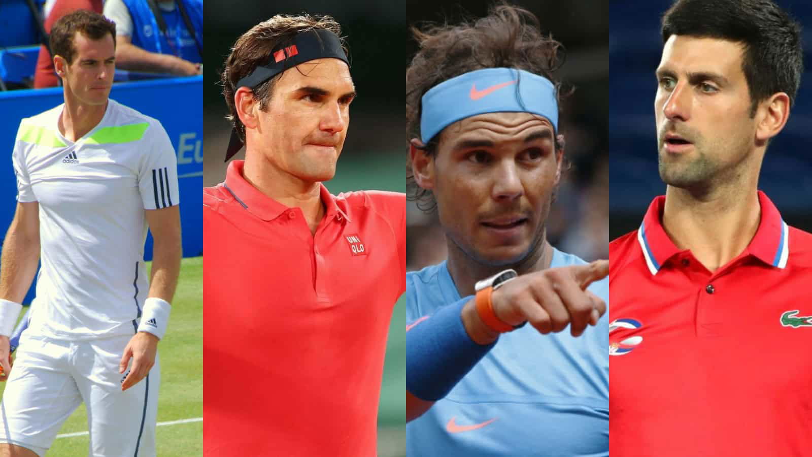 Andy Murray says Novak Djokovic, Rafael Nadal and Roger Federer are NOT easy to pass