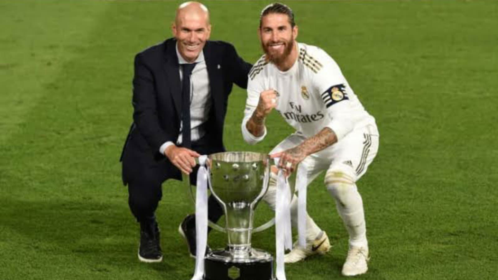 LEGEND!: Zidane pays tribute to Ramos