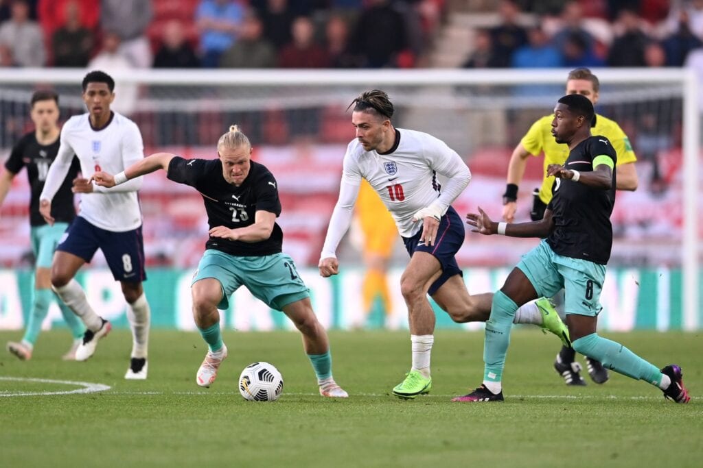 Jack Grealish was one the standout player for England