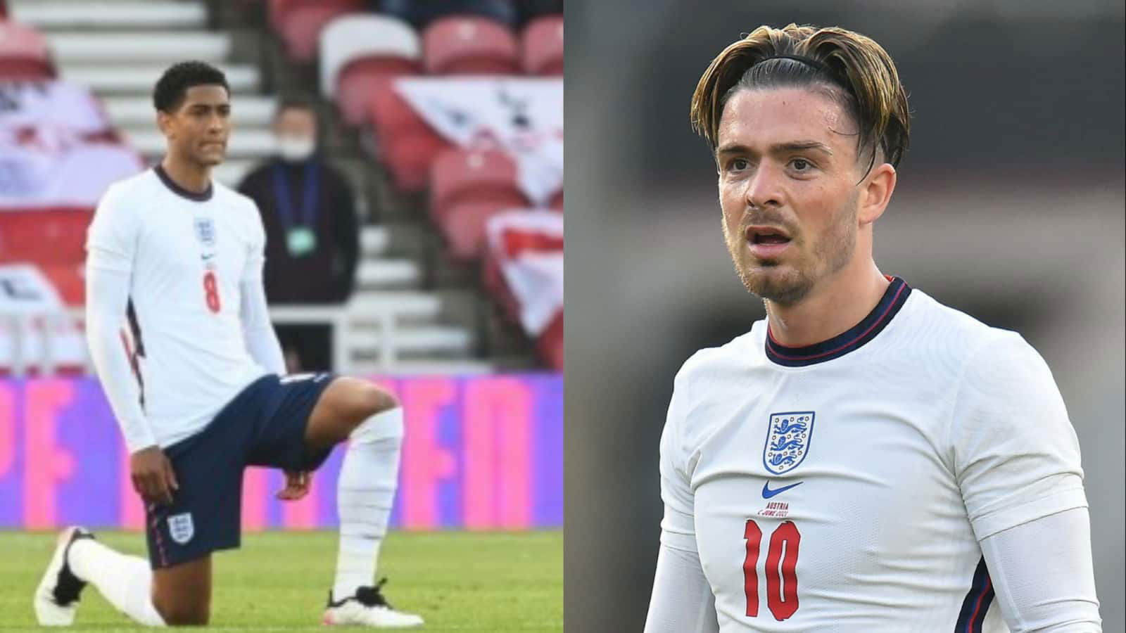 Jack Grealish reckons that the England players ‘didn’t like’ being booed at while taking a knee before the match against Austria