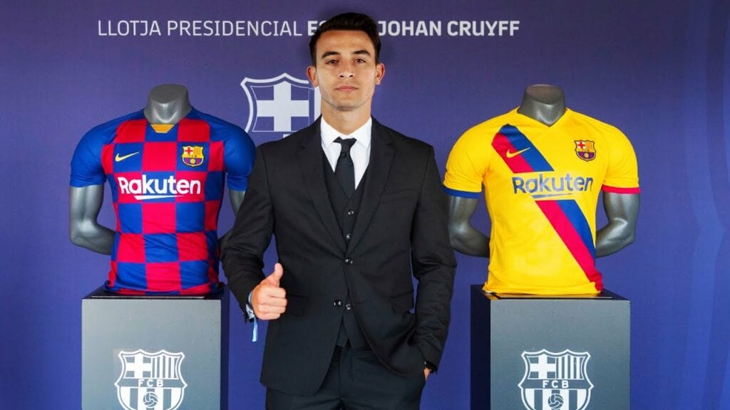 Eric Garcia signs for FC Barcelona