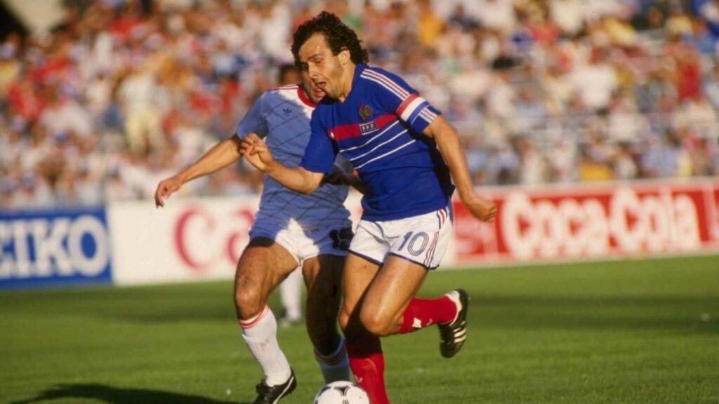 Michel Platini in France's 1984 Euro Win