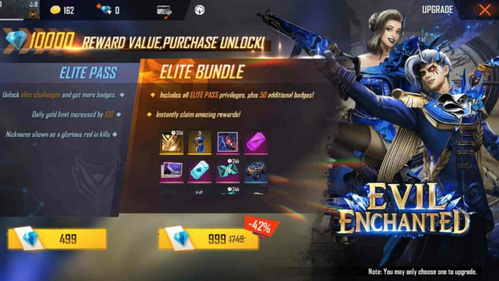 Free Fire Evil Enchanted Elite Pass for June 2021: All you need to know 1 Free Fire Evil Enchanted Elite Pass