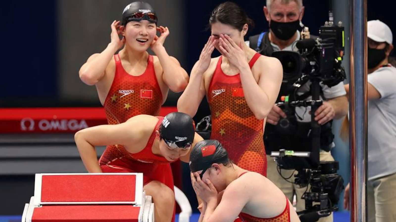 Historic World Record! China Storms to Gold Medal in Women’s 4x200m Freestyle Relay in Swimming at Tokyo Olympics; US and Australia Finish on the Podium