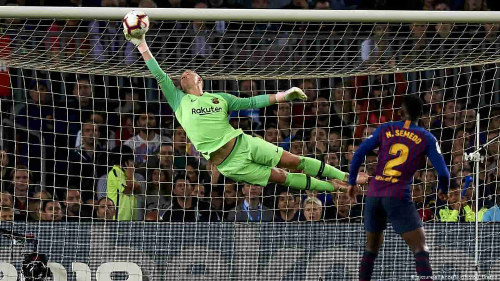 500 minutes: Barcelona goalkeeper makes an intriguing record in football