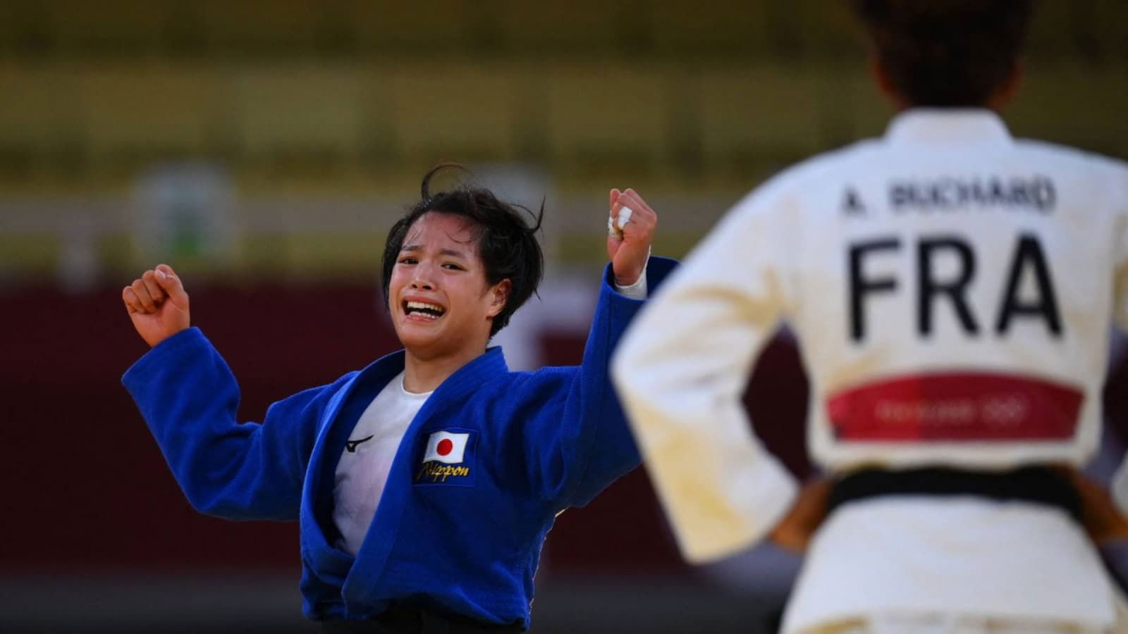 The 21-year-old Uta Abe of Japan brings home another gold medal for the Japanese Judo Team