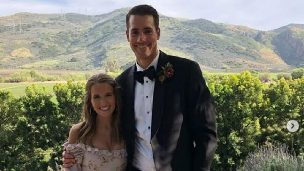 John Isner and his girlfriend