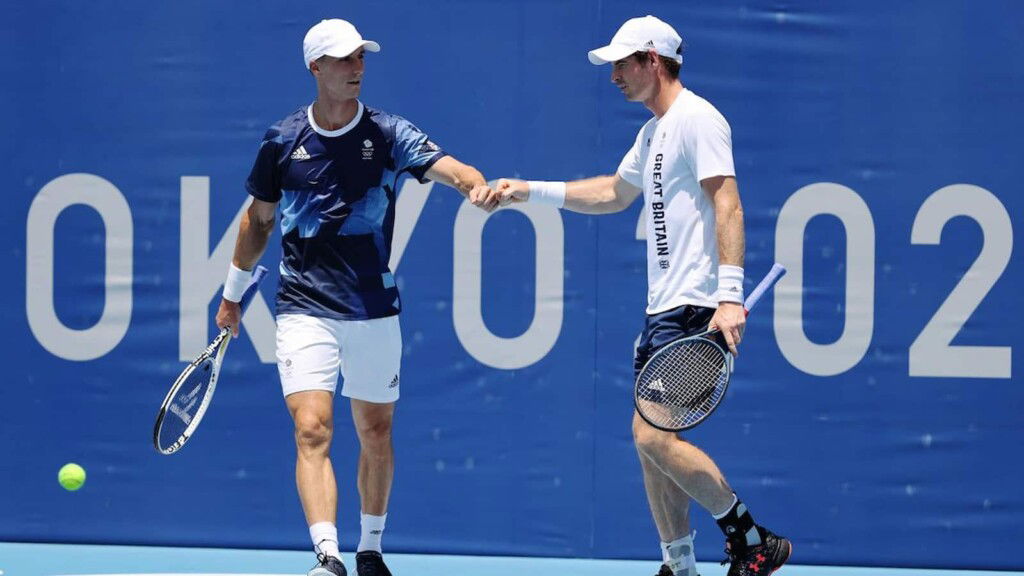 Andy Murray and Joe Salisbury