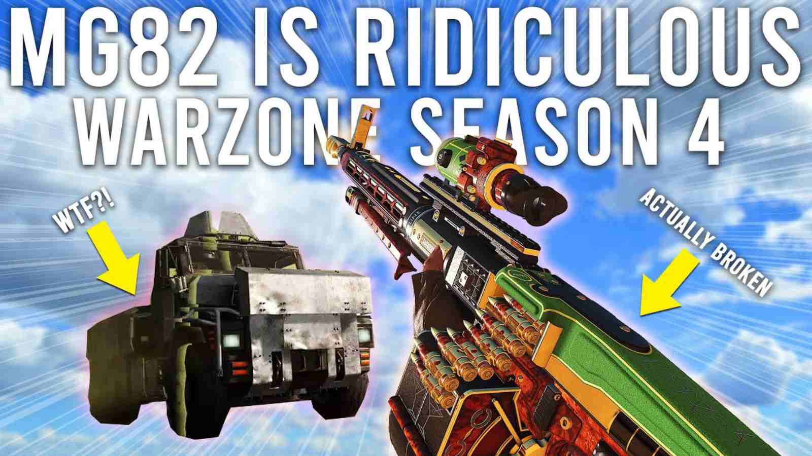 COD Warzone: The Best MG82 Warzone Loadout with Details