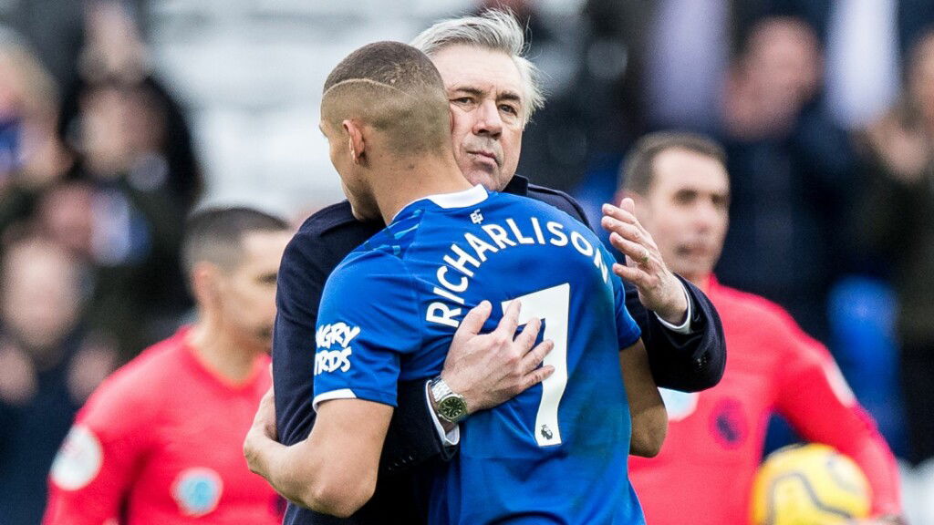 Carlo Ancelotti and Richarlison