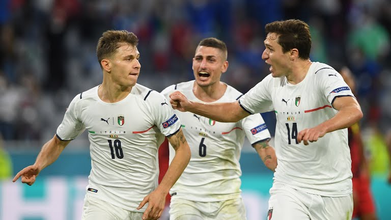 Euro 2020: Watch Italy Vs Belgium - Nicolo Barella puts Italy ahead with Lorenzo Insigne doubling the lead before half time with a fine finish