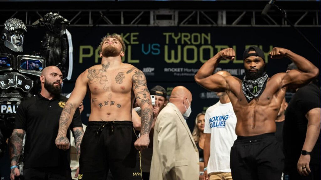 Jake Paul vs Tyron Woodley Prediction, Odds, and Fight Preview 1 Jake Paul and Tyron Woodley