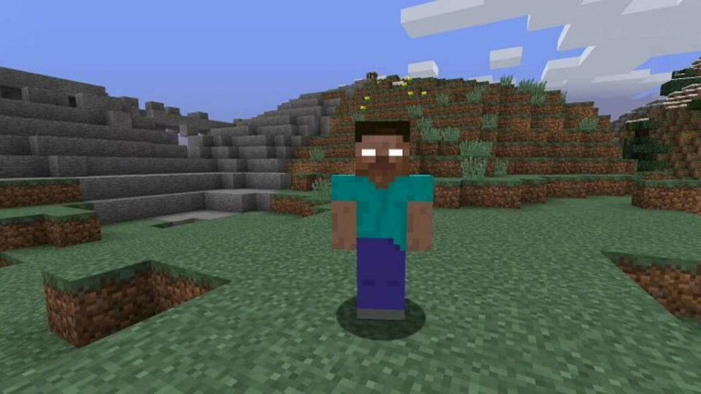 Herobrine in Minecraft