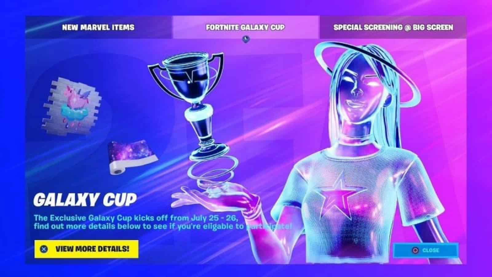 Fortnite Samsung Galaxy Cup 2.0 Details: Rules, Free Rewards