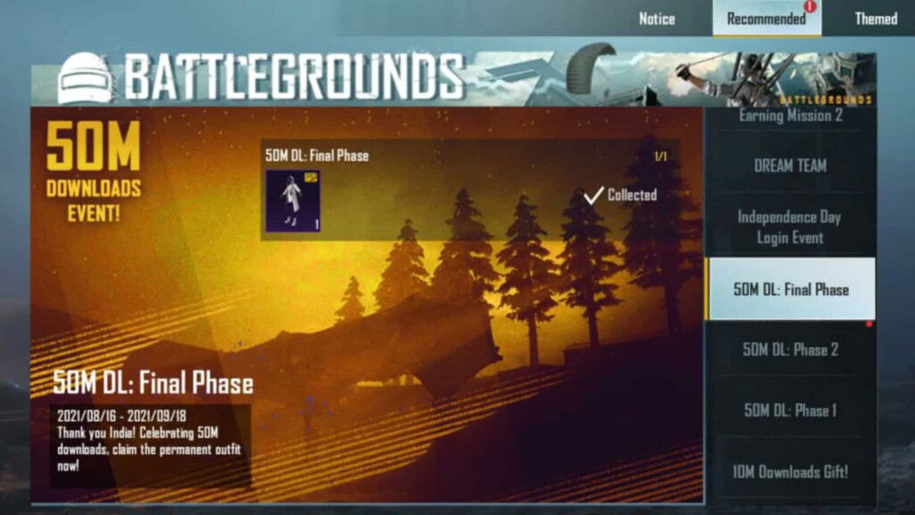 Battlegrounds Mobile India: How to get the Galaxy Messenger Set in BGMI?
