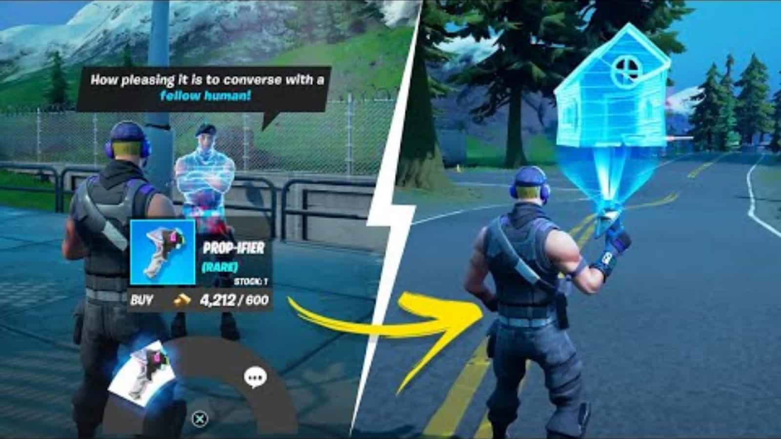 Fortnite Prop-ifier: How to Find New Weapon in Season 7 2 Fortnite Prop-ifier: How to Find New Weapon in Season 7