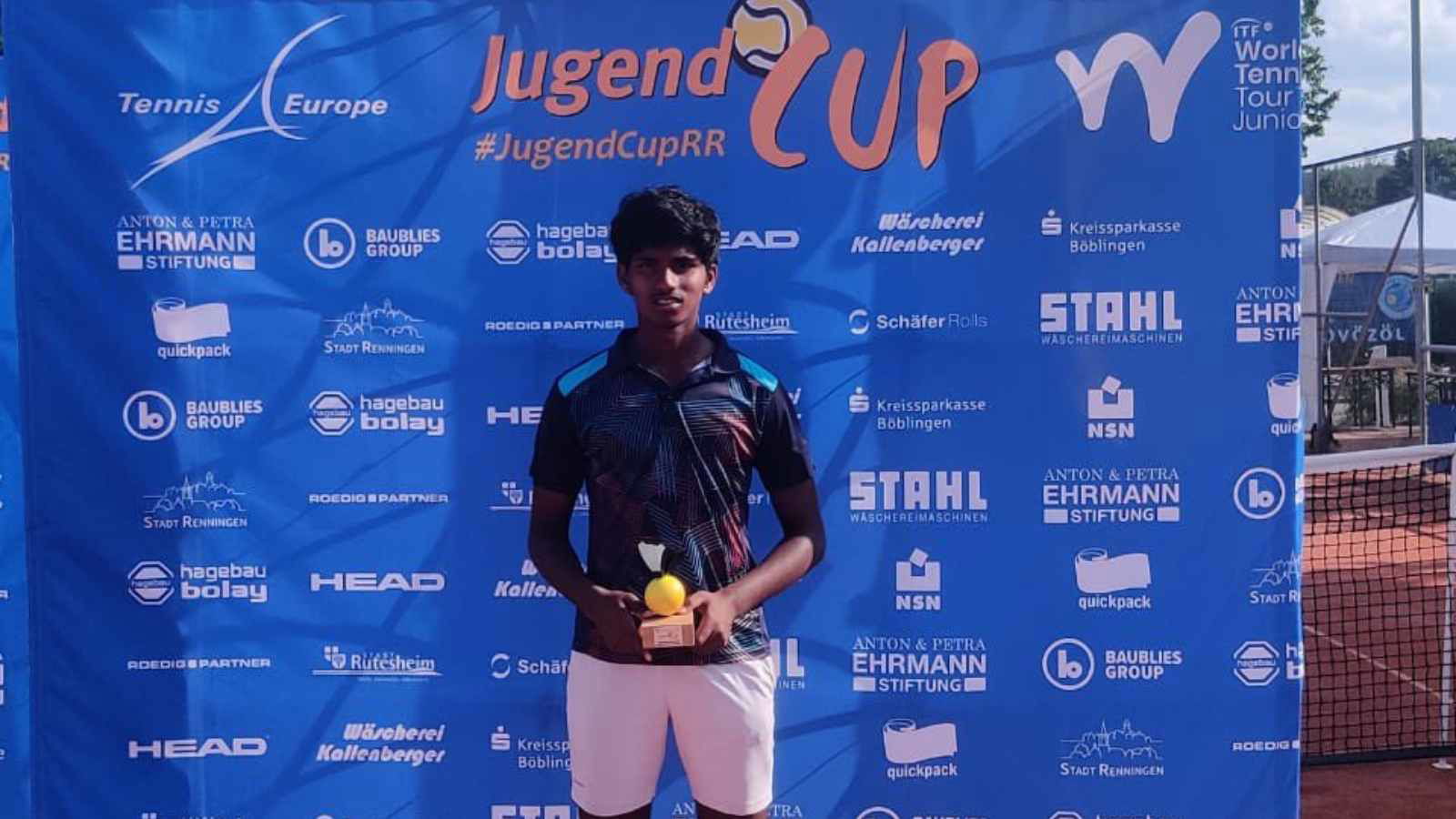 India’s rising star, Manas Dhamne, aged 13, wins the U16 Jugend Cup at Stuttgart