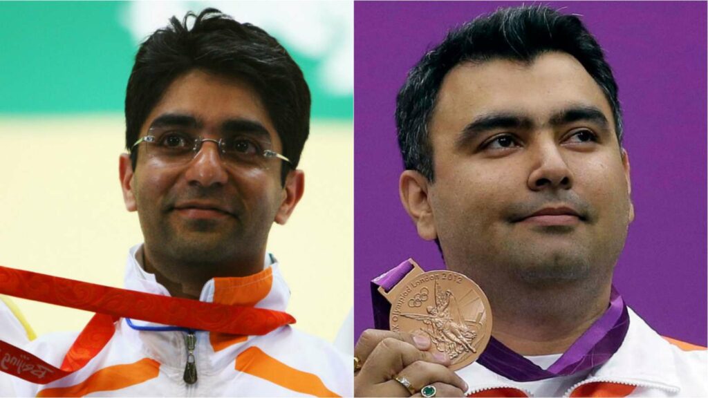 Abhinav Bindra and Gagan Narang