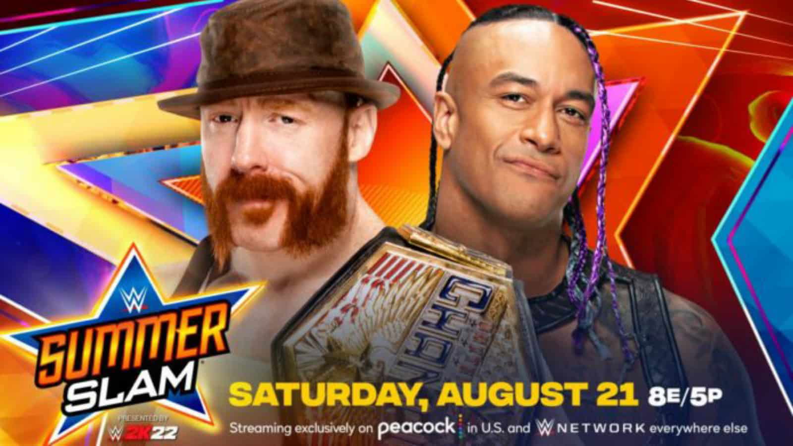 Who will exit WWE Summerslam 2021 as the United States Champion?