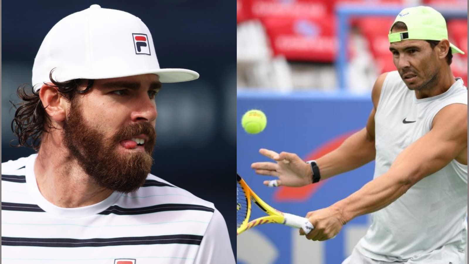 ‘Rafael Nadal is the greatest, I even dressed up like him on Halloween,’ says Reilly Opelka