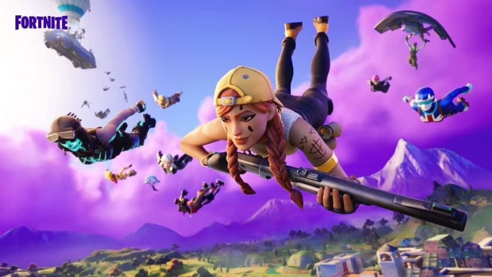 Fortnite Season 8 Teaser shows Gliding with a gun, an Unreleased Feature
