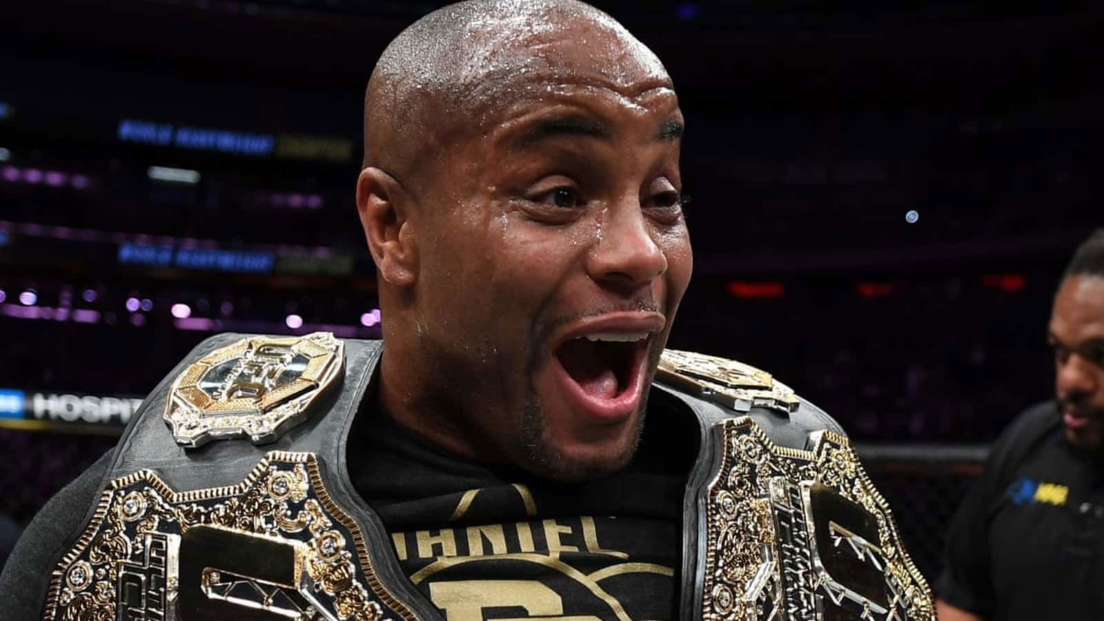 Watch: Daniel Cormier reacts to a fan who thinks Georges St. Pierre is overrated