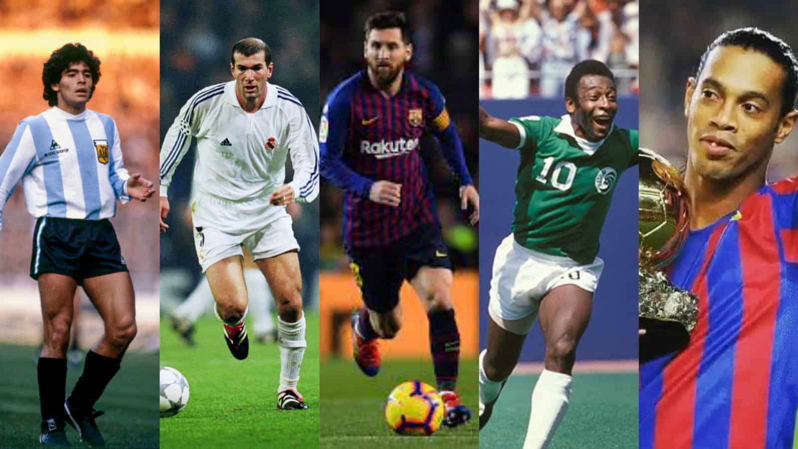 Some of the Most gifted footballers in History