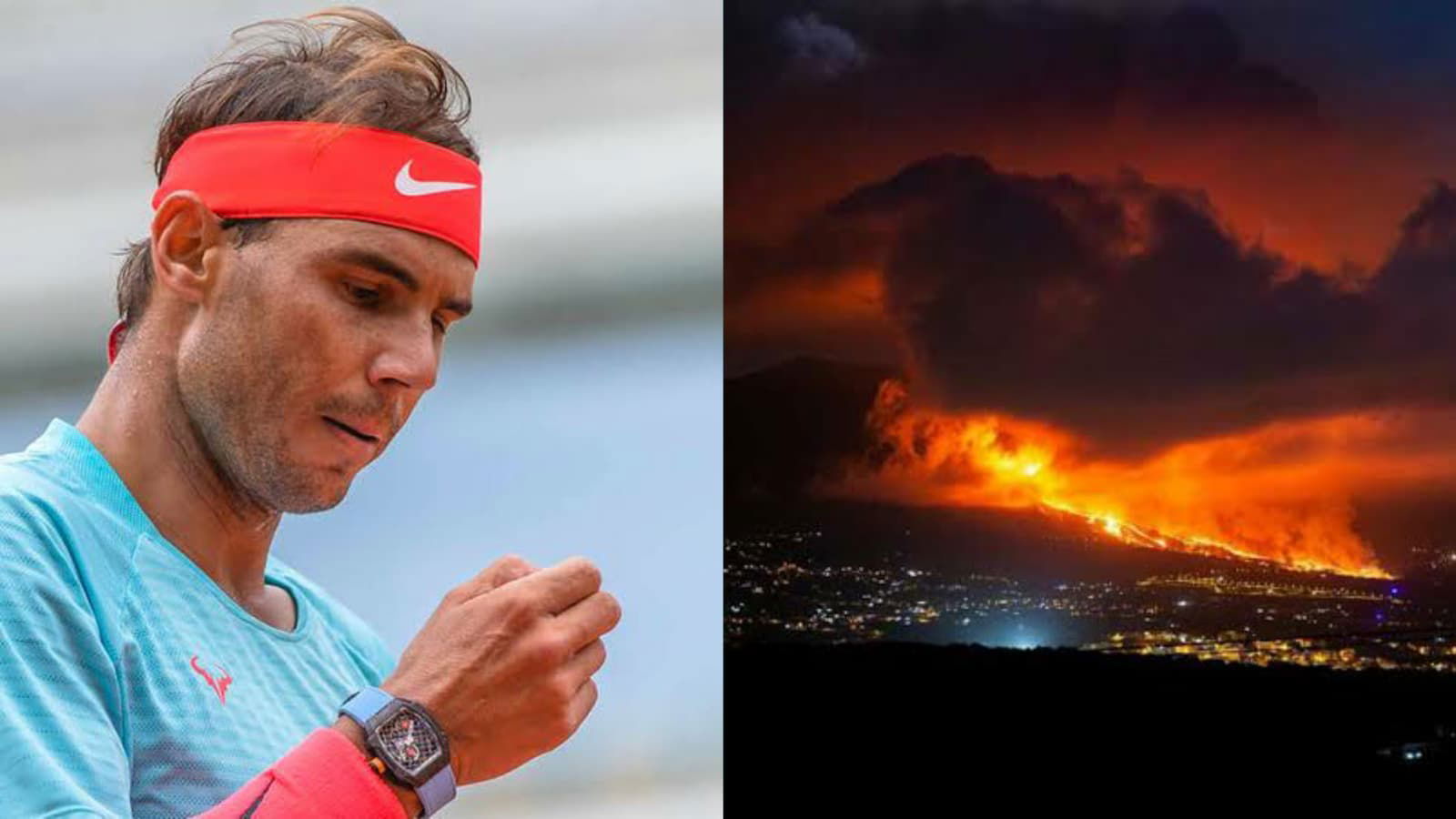 ‘Heartbreaking’: Rafael Nadal shares gut-wrenching pictures of destruction caused by volcanic eruption in La Palma