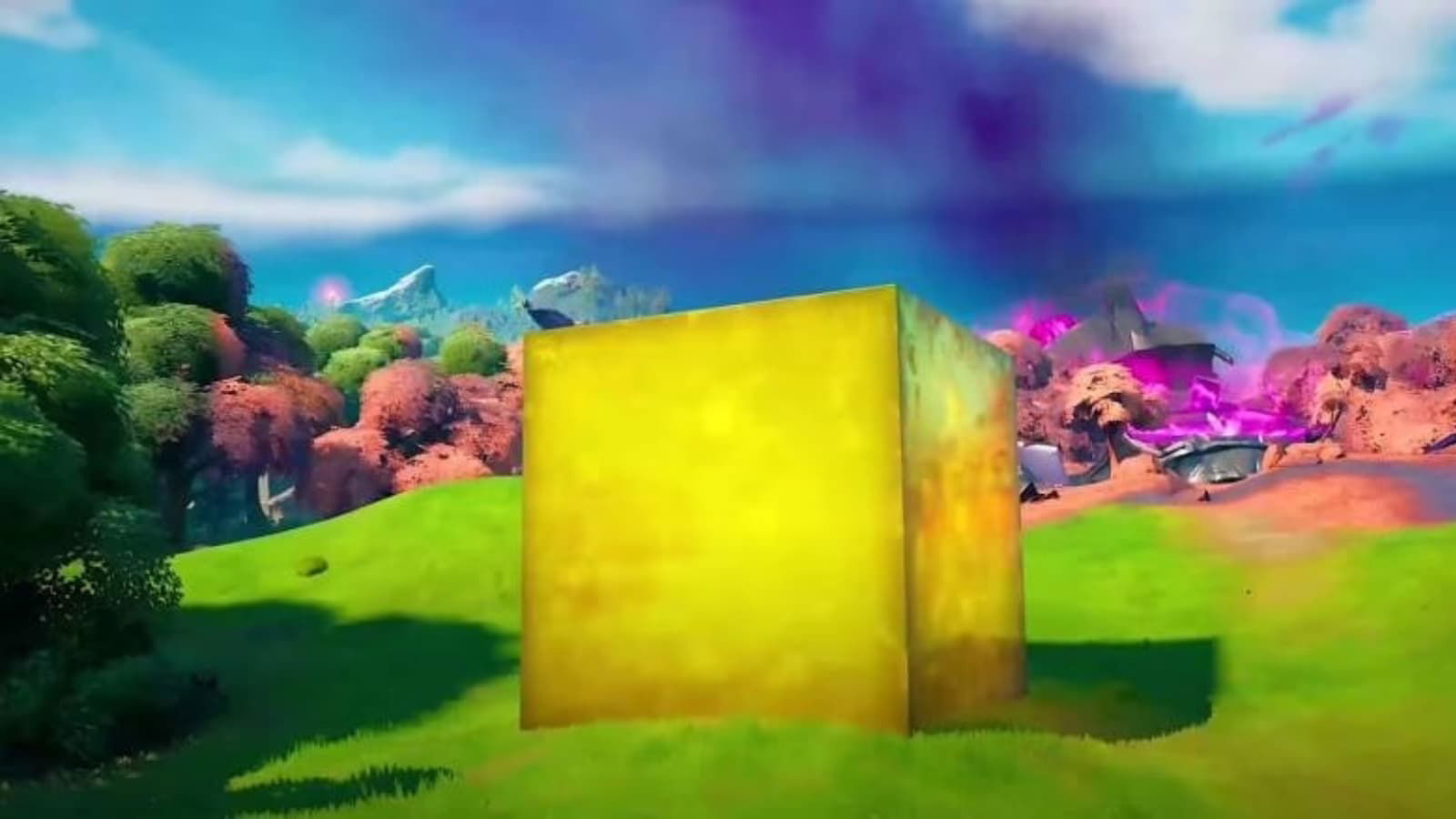 Fortnite Gold Cube Location and its Travel Path in Season 8 1 Fortnite Gold Cube Location and its Travel Path in Season 8