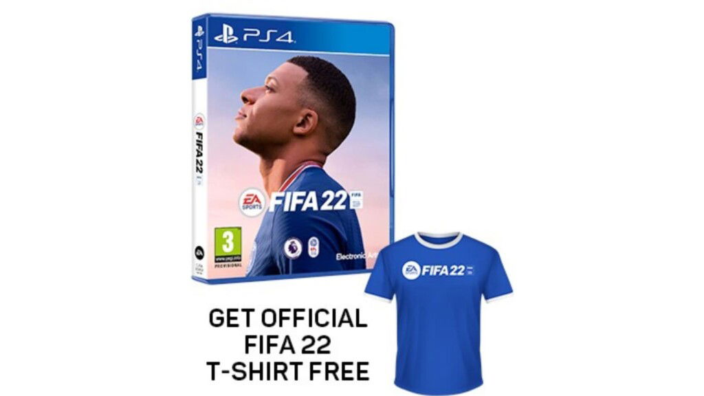 How to get official FIFA 22 Tshirt? 1 FIFA 22 Tshirt